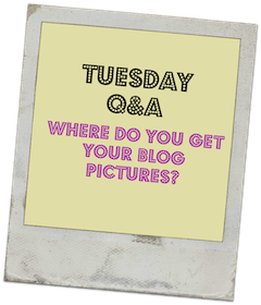 Tuesday Q&A – Website and Blog Pictures