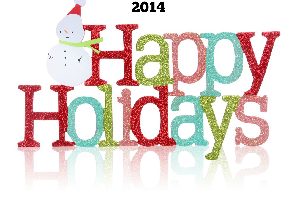 Happy Holidays and Thank You!